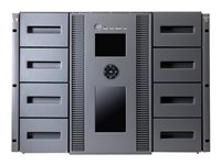 HPE MSL8096 Ultrium 3000 - Bandbibliotek - 144 TB / 288 TB - platser: 96 - LTO Ultrium ( 1.5 TB / 3 TB ) x 2 - Ultrium 5 - högsta antal enheter: 4 - SAS-2 - kan monteras i rack - 8U - streckkodsläsare, kryptering - för ProLiant DL580 G7, DL585 G5, DL585 G6, DL585 G7, DL980 G7 BL539B