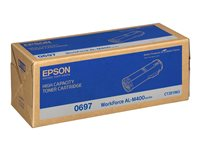 Epson - Hög kapacitet - svart - original - tonerkassett - för WorkForce AL-M400DN, AL-M400DTN C13S050697