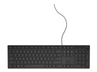 Dell KB216 - Tangentbord - USB - QWERTY - hela norden - svart 580-ADIR