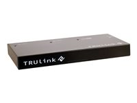 C2G TruLink DVI-D Splitter with HDCP - Linjedelare för video - 2 x DVI - skrivbordsmodell 89030