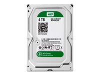 WD Green WD40EZRX - Hårddisk - 4 TB - inbyggd - 3.5" - SATA 6Gb/s - buffert: 64 MB - för My Cloud EX2 WD40EZRX