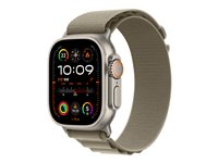 Apple - Slinga för smart klocka - 49 mm - Stor storlek - oliv MT5V3ZM/A