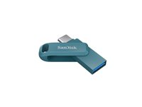 SanDisk Ultra Dual Drive Go - USB flash-enhet - 512 GB - USB 3.2 Gen 1 / USB-C - navagio bay SDDDC3-512G-G46NBB