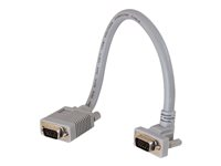 C2G Premium SXGA 90° Up Angled - VGA-kabel - HD-15 (VGA) (hane) till HD-15 (VGA) (hane) - 1 m - 90° kontakt 81041