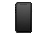 LifeProof Fre - Skyddande vattentätt fodral för mobiltelefon - svart - för Apple iPhone 11 77-62484