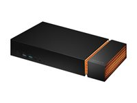 Seagate FireCuda Gaming Dock STJF4000400 - Dockningsstation - Thunderbolt 3 - DP - HDD 4 TB - 1GbE - Världsomspännande STJF4000400