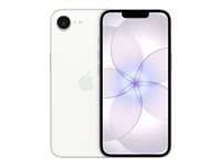 Apple iPhone 17e - 5G smartphone - dual-SIM / Internminne 512 GB - OLED-skärm - 6.1" - 2532 x 1170 pixlar - rear camera 48 MP - front camera 12 MP - vit MHU04QN/A