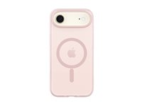 Belkin SheerForce Grip Series - Baksidesskydd för mobiltelefon - MagSafe-kompatibilitet - tillverkas av återvunna material - rosa - för Apple iPhone Air MSA037HQPK