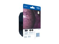 Brother LC1220BKBP2 - 2-pack - svart - original - blister - bläckpatron - för Brother DCP-J525, DCP-J725, DCP-J925, MFC-J430, MFC-J625, MFC-J825; MyMio MFC-J825 LC1220BKBP2