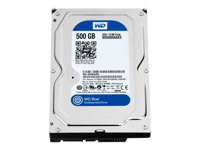 WD Blue WD5000AAKX - Hårddisk - 500 GB - inbyggd - 3.5" - SATA 6Gb/s - 7200 rpm - buffert: 16 MB WD5000AAKX