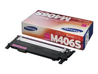 Samsung CLT-M406S - Magenta - original - tonerkassett - för CLP-360, 365, 368; CLX-3300, 3305, 3306; Xpress C460, C467 CLT-M406S/ELS