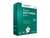 Kaspersky Anti-Virus 2014 - Boxpaket (1 år) - 1 PC - Win - Nordiska KL1154XBAFS-NOR