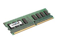 Crucial - DDR2 - modul - 4 GB - DIMM 240-pin - 667 MHz / PC2-5300 - CL5 - 1.8 V - ej buffrad - icke ECC CT51264AA667