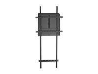 Multibrackets M Counterbalanced Floormount HD - Monteringssats (väggfäste) - för LCD-skärm/pekskärm - max 800 x 600 mm - stainless steel - svart - skärmstorlek: 55"-86" 7350022738850