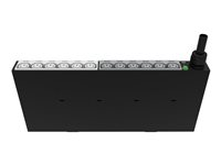 HPE G2 Basic Modular Horizontal True 0U - Kraftdistributionsenhet (kan monteras i rack) - AC 200-240/346-415 V - 11000 VA - 3-fas Y (stjärna) - ingång: IEC 60309 16A - utgångskontakter: 6 (IEC 60320 C19) - 1U - 30.5 cm sladd - Världsomspännande - för ProLiant for Microsoft Azure Stack; Synergy 12000 Frame P9Q57A