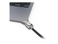 Compulocks Ledge Lock Adapter for MacBook Air 13" M2-M4 with Keyed Lock Silver - Adapter för säkerhetslåsurtag - med kabellås för nyckel - för Apple MacBook Air M2 MBALDG04KL