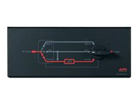 APC Service Bypass Panel - Förbikopplare (kan monteras i rack) - AC 200/240 V - utgångskontakter: 3 - 4U - 19" - svart - för P/N: SRT10RMXLIX806, SRTL10KRM4UT, SRTL8KRM4UT, SYA8K16PX798, SYA8K16PXRX798, SYA8K8PX798 SBP16KP