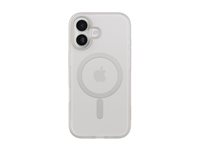 Belkin SheerForce Grip Series - Baksidesskydd för mobiltelefon - MagSafe-kompatibilitet - tillverkas av återvunna material - sand - för Apple iPhone 17 MSA034HQSA