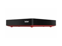Lenovo ThinkSmart Core - Controller Kit - paket för videokonferens (soundbar, pekskärmskonsol, beräkningssystem) - med 3 års Lenovo Premier Support + underhåll första året - Certifierad för Microsoft Teams Rooms - svart 12VL0000MT
