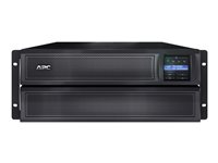 APC Smart-UPS X 2200 Rack/Tower LCD - UPS (rackmonterbar/extern) - AC 230 V - 1980 Watt - 2200 VA - RS-232, USB - utgångskontakter: 10 - 4U - svart - för P/N: AR4024SPX429, AR4024SPX431, AR4024SPX432, NBWL0356A, SMX3000HVTUS, SMX3000LVUS SMX2200HV