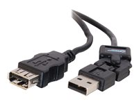 C2G FlexUSB - USB-förlängningskabel - USB (hane) till USB (hona) - USB 2.0 81588