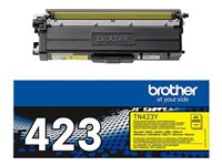 Brother TN-423Y - Gul - original - tonerkassett TN423Y