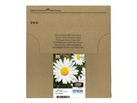 Epson 18 Easy Mail Packaging - 4-pack - svart, gul, cyan, magenta - original - box - bläckpatron - för Expression Home XP-212, 215, 225, 312, 315, 322, 325, 412, 415, 422, 425 C13T18064510