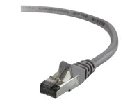 Belkin High Performance - Patch-kabel - RJ-45 (hane) till RJ-45 (hane) - 10 m - STP - CAT 6 - formpressad, hakfri - för Omniview SMB 1x16, SMB 1x8; OmniView SMB CAT5 KVM Switch A3L980B10M-H-S