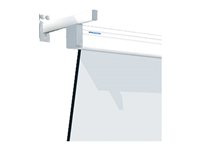 Projecta - Monteringsfäste för projektionsskärm - väggmontering - svart, RAL 7021 10800020