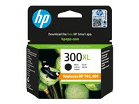 HP 300XL - 12 ml - Lång livslängd - svart - original - bläckpatron - för Deskjet F4210, F4213, F4230, F4235, F4250, F4273, F4274, F4275, F4283, F4288, F4292, F4293 CC641EE#UUS