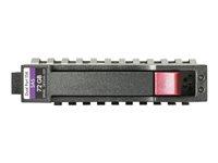 HPE Enterprise - Hårddisk - 1.2 TB - hot-swap - 2.5" SFF - SAS 6Gb/s - 10000 rpm 718160-B21