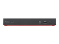 Lenovo ThinkPad Universal Thunderbolt 4 Smart Dock - Dockningsstation - Thunderbolt 4 - HDMI, 2 x DP, Thunderbolt - 1GbE - 135 Watt - Campus - Europa - för ThinkPad P16s Gen 1; T15p Gen 2; T16 Gen 1; X1 Extreme Gen 4; X1 Nano Gen 2; X13 Gen 2 40B10135EU