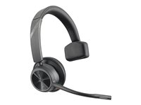 Poly Voyager 4300 UC Series 4310 - För Microsoft Teams - headset - på örat - Bluetooth - trådlös - USB-A - Certifierad för Microsoft-teams 218470-02