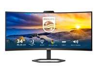 Philips 34E1C5600HE - 5000 Series - LED-skärm - böjd - 34" 34E1C5600HE/00