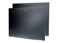 APC - Rackpanel - sidan - svart - 42U (paket om 2) - för P/N: AR2900, AR2901 AR7302