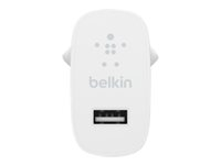 Belkin BoostCharge - Strömadapter - 12 Watt (USB) - vit WCA002VF1MWH