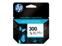 HP 300 - 4 ml - färg (cyan, magenta, gul) - original - blister - bläckpatron - för Deskjet F4210, F4213, F4230, F4235, F4250, F4273, F4274, F4275, F4283, F4288, F4292, F4293 CC643EE#301