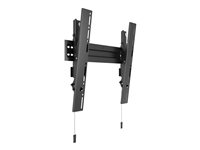 Multibrackets M VESA Wallmount Super Slim Tilt 400 MAX - Konsol - för platt panel - plast, stål - skiffersvart - skärmstorlek: 32"-55" - väggmonterbar 7350073735532