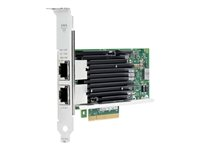 HPE 561T - Nätverksadapter - PCIe 2.1 x8 - 10Gb Ethernet x 2 - för Apollo 4200 Gen9, pc40, sx40; ProLiant DL20 Gen9, DL388p Gen8, ML30 Gen9 716591-B21