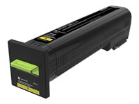 Lexmark - Extra lång livslängd - gul - original - tonerkassett LCCP, LRP - för Lexmark CS820de, CS820dte, CS820dtfe 72K2XY0