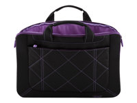 Targus Pulse 15.4 - 16" / 39.1 - 40.6cm Laptop Slipcase - Notebook-väska - 16" - svart, lila TSS57401EU