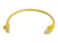 C2G Cat6 Booted Unshielded (UTP) Network Patch Cable - Patch-kabel - RJ-45 (hane) till RJ-45 (hane) - 1.5 m - UTP - CAT 6 - formpressad, hakfri, tvinnad - gul 83467