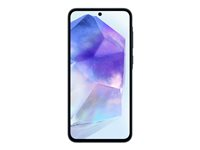 Samsung Galaxy A55 - 5G pekskärmsmobil - dual-SIM - RAM 8 GB / Internminne 256 GB - microSD slot - OLED-skärm - 6.6" - 2340 x 1080 pixlar (120 Hz) - 3 st. bakre kameror 50 MP, 12 MP, 5 MP - front camera 32 MP - awesome navy SM-A556BZKCEUB