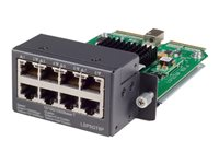 HPE 8-port Gig-T Module - Expansionsmodul - 1GbE - 8 portar - för HPE 5500-24G-4SFP, 5500-24G-PoE+-4SFP, 5500-24G-SFP, 5500-48G-4SFP, 5500-48G-PoE+-4SFP JG313A