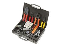 C2G Network Installation Tool Kit - Verktygssats för nätverk - svart 81136