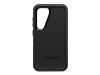 OtterBox Defender Series - Skyddsfodral för mobiltelefon - robust - polykarbonat, syntetiskt gummi - svart - för Samsung Galaxy S23 77-91038