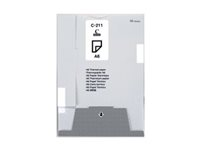 Brother - A6 (105 x 148 mm) 50 ark termiskt papper - för m-PRINT MW-260, MW-260A, MW-260W C211S