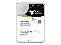 Seagate Exos X16 ST10000NM001G - Hårddisk - 10 TB - inbyggd - SATA 6Gb/s - 7200 rpm - buffert: 256 MB ST10000NM001G