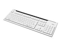 Fujitsu KB520 - Tangentbord - USB - engelska - marmorgrå - för PRIMERGY RX350 S8, RX500 S7, TX100 S3p, TX120 S3p, TX140 S1p, TX140 S2, TX200 S7, TX300 S8 S26381-K520-L165