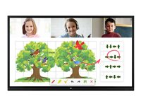 LG 55TR3BG-B - 55" Diagonal klass TR3BG Series LED-bakgrundsbelyst LCD-skärm - interaktiv - med pekskärm (multitouch) - 4K UHD (2160p) 3840 x 2160 - svart 55TR3BG-B